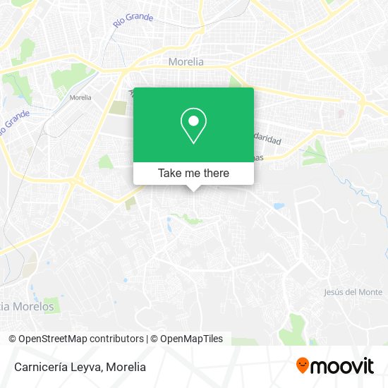 Carnicería Leyva map
