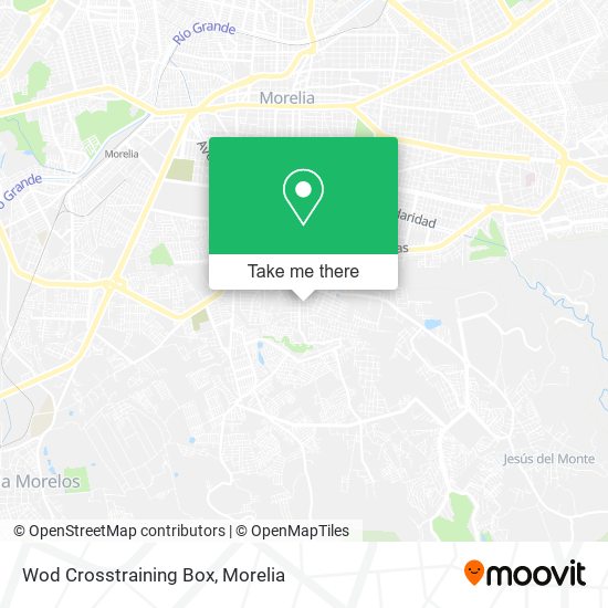 Wod Crosstraining Box map