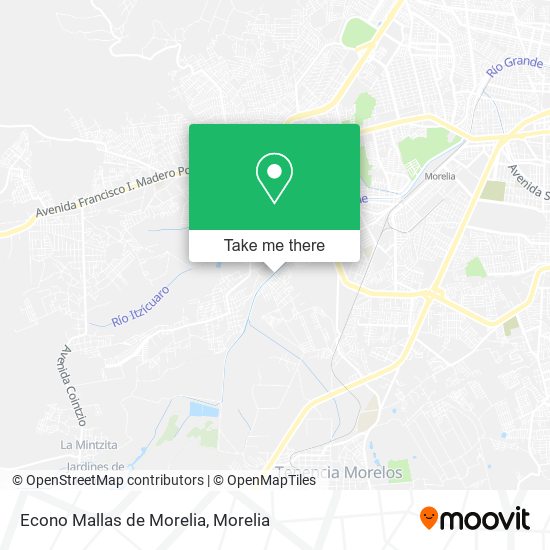Econo Mallas de Morelia map