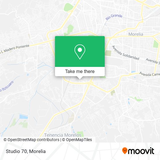 Mapa de Studio 70