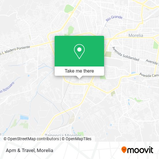 Apm & Travel map