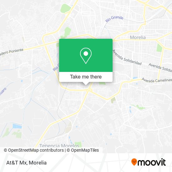 At&T Mx map