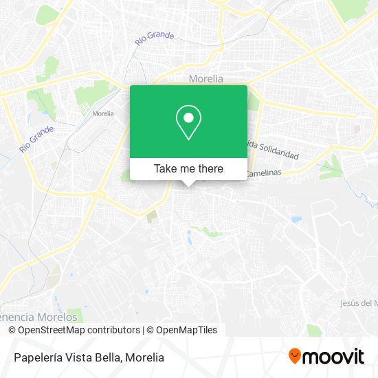 Papelería Vista Bella map