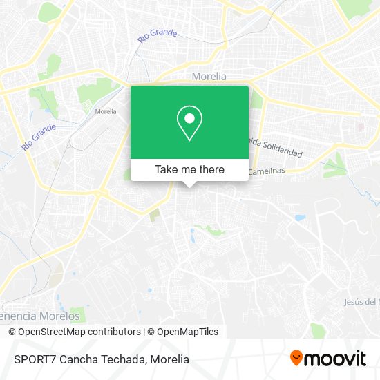Mapa de SPORT7 Cancha Techada