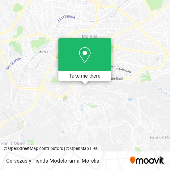 Mapa de Cervezas y Tienda Modelorama