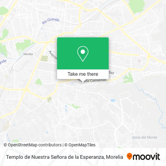 Templo de Nuestra Señora de la Esperanza map