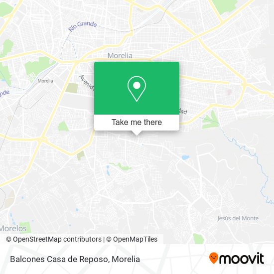 Mapa de Balcones Casa de Reposo