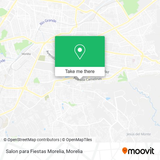 Salon para Fiestas Morelia map