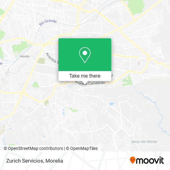 Zurich Servicios map