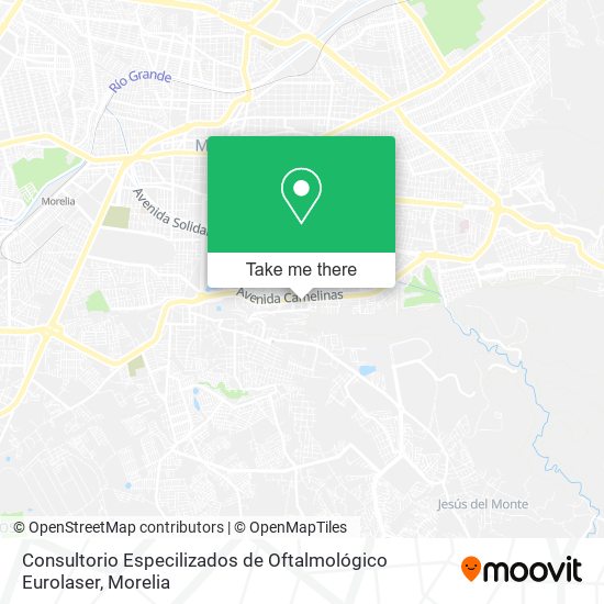 Consultorio Especilizados de Oftalmológico Eurolaser map