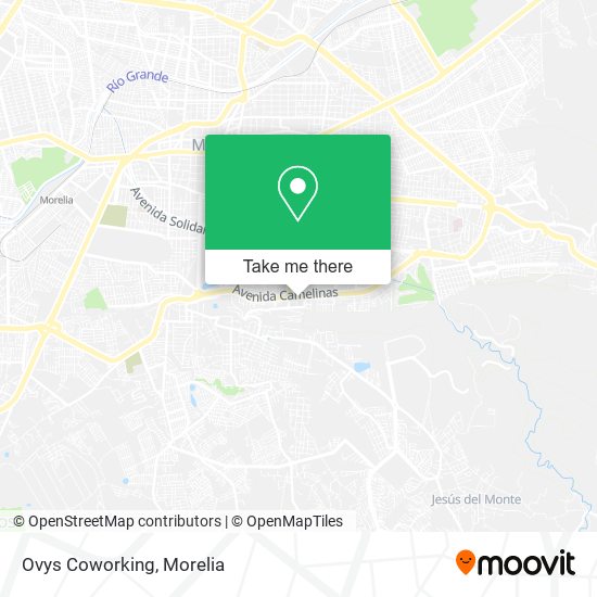 Ovys Coworking map