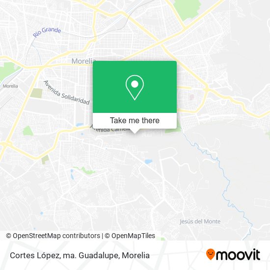 Mapa de Cortes López, ma. Guadalupe