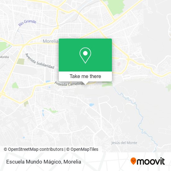Escuela Mundo Mágico map