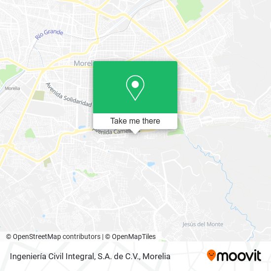 Ingeniería Civil Integral, S.A. de C.V. map