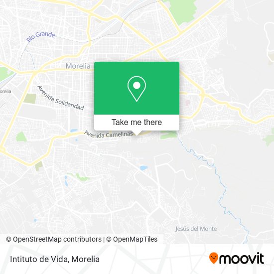 Intituto de Vida map