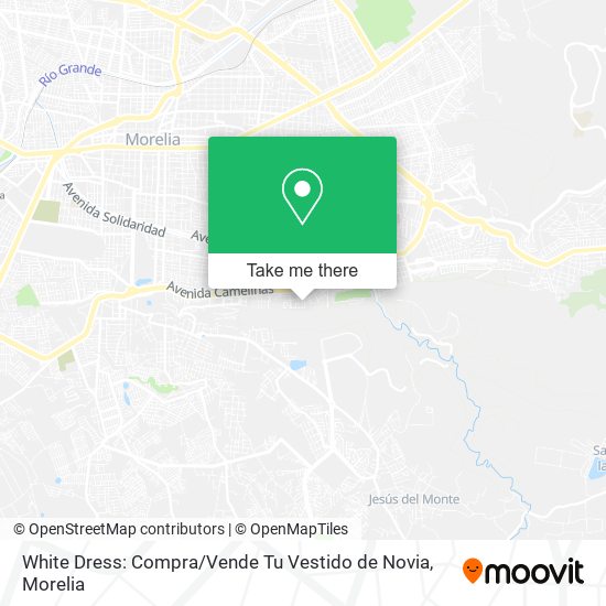 Mapa de White Dress: Compra / Vende Tu Vestido de Novia