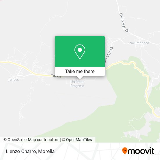 Mapa de Lienzo Charro