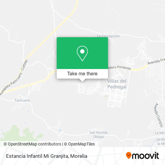 Estancia Infantil Mi Granjita map
