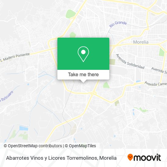 Abarrotes Vinos y Licores Torremolinos map