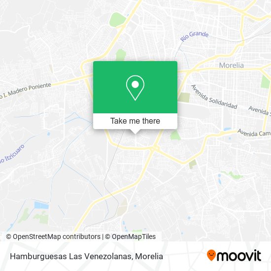 Hamburguesas Las Venezolanas map