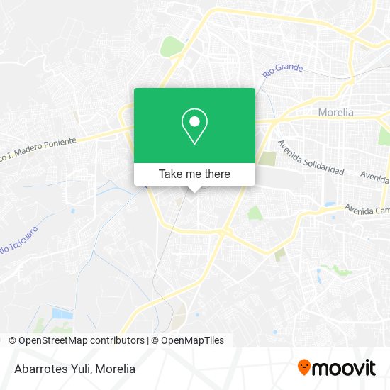 Mapa de Abarrotes Yuli