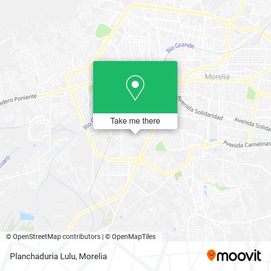 Mapa de Planchaduria Lulu