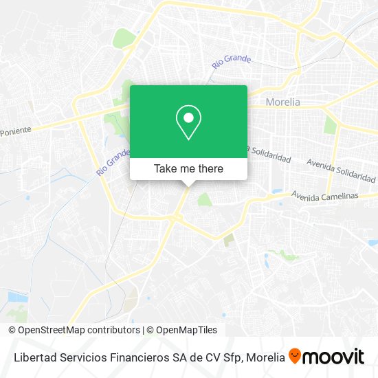 Libertad Servicios Financieros SA de CV Sfp map