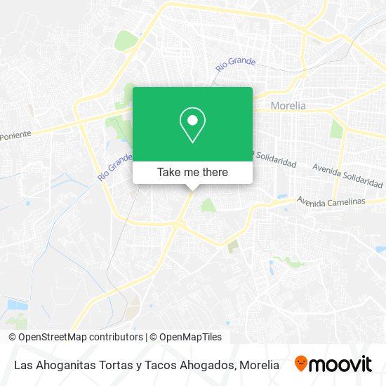 Las Ahoganitas Tortas y Tacos Ahogados map