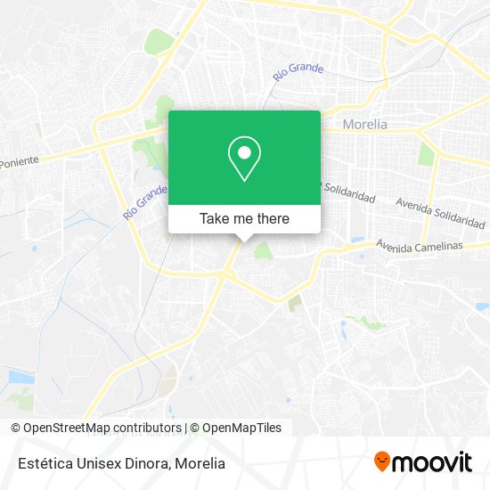 Estética Unisex Dinora map