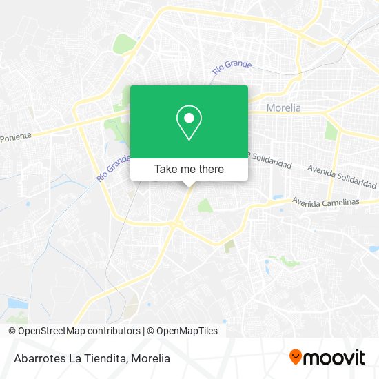 Abarrotes La Tiendita map