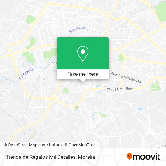 Tienda de Regalos Mil Detalles map
