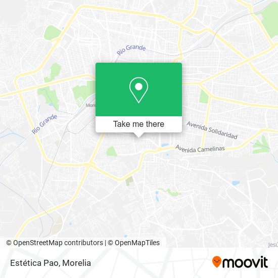 Mapa de Estética Pao