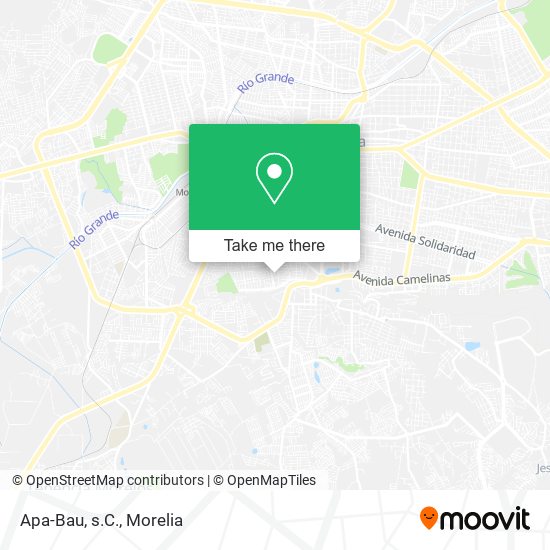 Mapa de Apa-Bau, s.C.