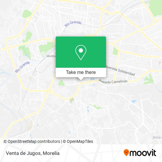 Mapa de Venta de Jugos