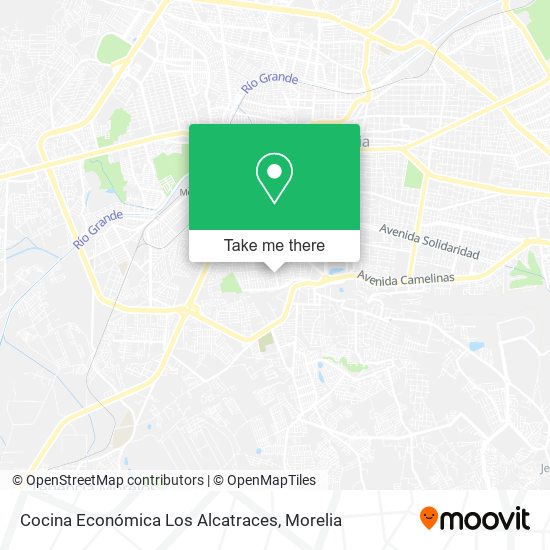 Cocina Económica Los Alcatraces map
