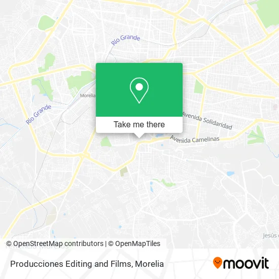 Producciones Editing and Films map