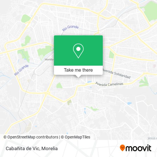 Mapa de Cabañita de Vic