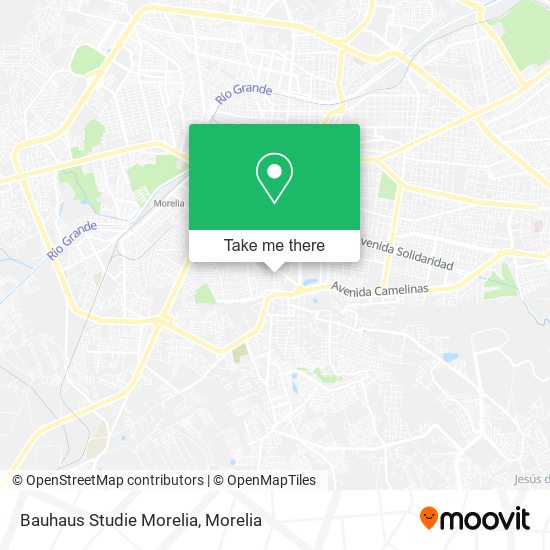 Bauhaus Studie Morelia map