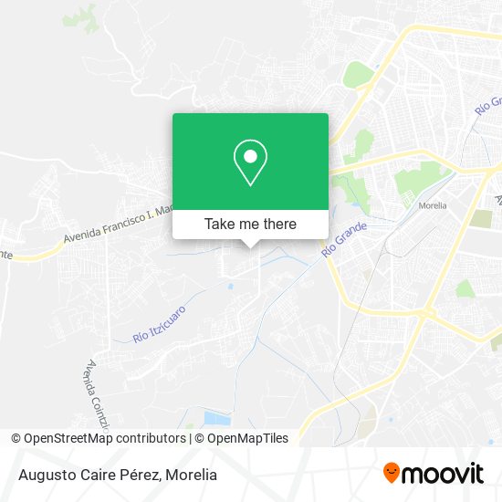 Augusto Caire Pérez map