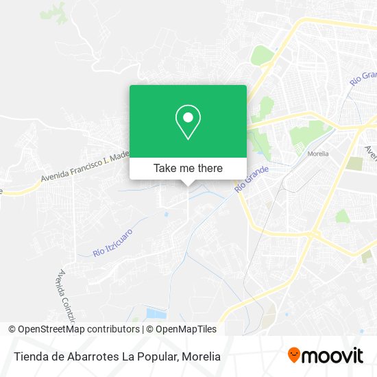 Tienda de Abarrotes La Popular map