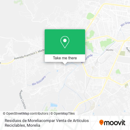 Residuos de Moreliacompar Venta de Artículos Reciclables map