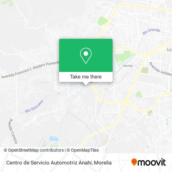 Centro de Servicio Automotriz Anahí map