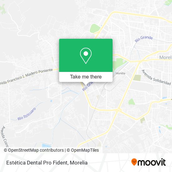 Estética Dental Pro Fident map