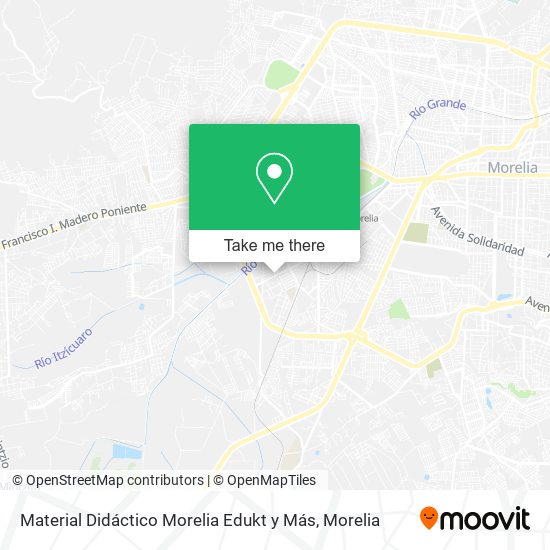 Material Didáctico Morelia Edukt y Más map