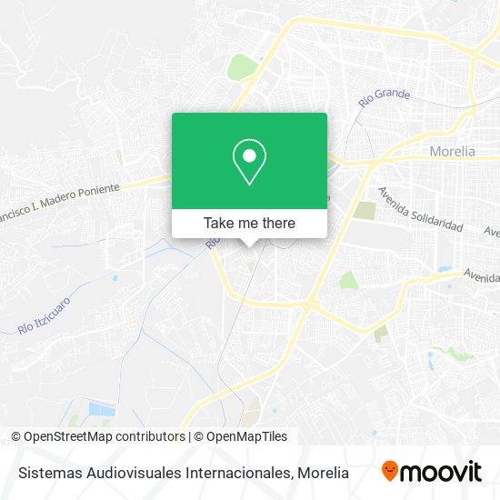 Sistemas Audiovisuales Internacionales map