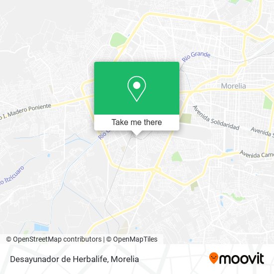Desayunador de Herbalife map
