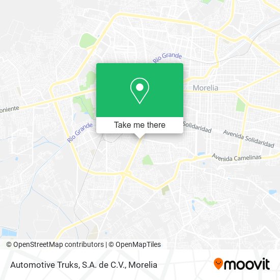 Automotive Truks, S.A. de C.V. map