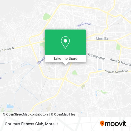 Mapa de Optimus Fitness Club