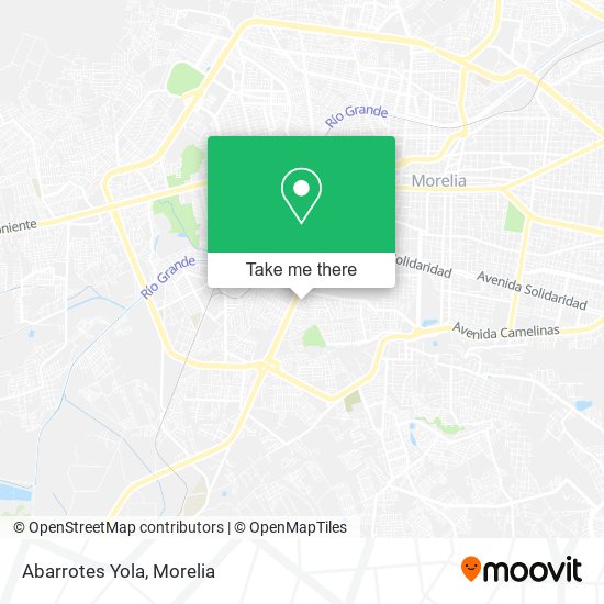 Mapa de Abarrotes Yola