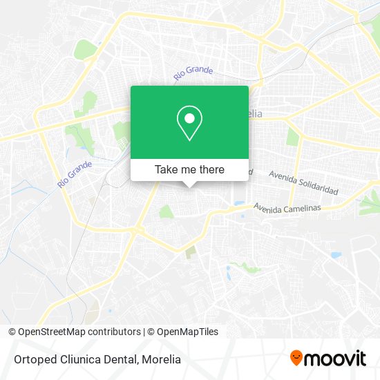 Ortoped Cliunica Dental map